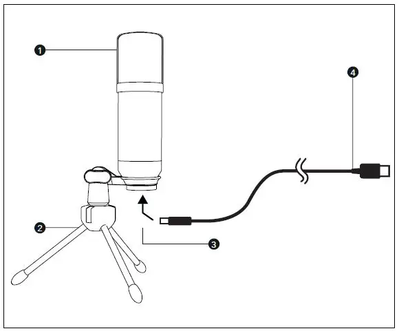 PROZIS Pivot USB Microphone 1