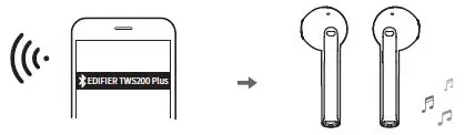 EDIFIER TWS200 Plus True Wireless Stereo Earbuds 5