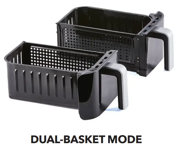 PowerXL DUAF 10 Vortex Dual Basket Air Fryer-fig5