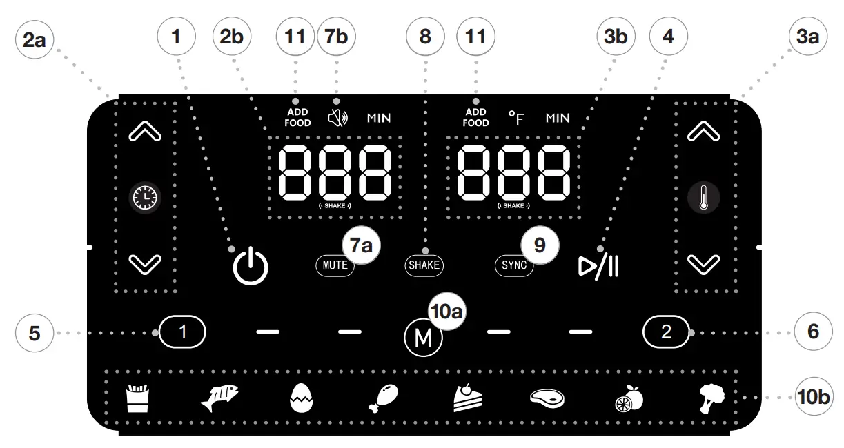 PowerXL DUAF 10 Vortex Dual Basket Air Fryer-fig7
