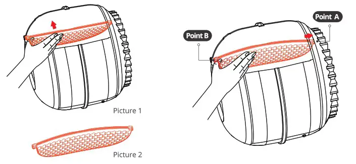 PETKIT P9901 Air Magicube Smart Odor Eliminator - Product cleaning