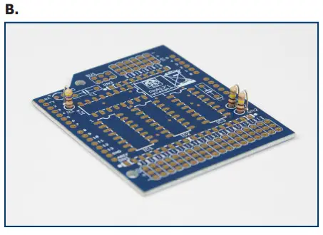 velleman Analog Input Extension Shield - Position the