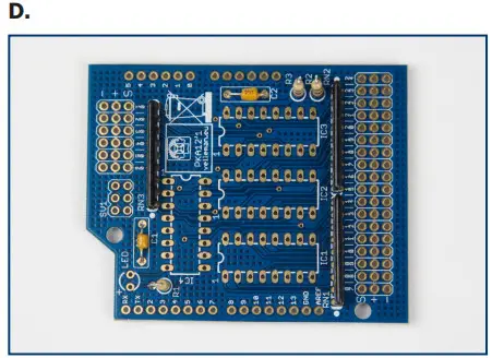 velleman Analog Input Extension Shield - array 100k
