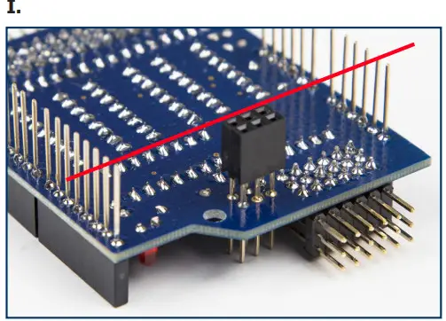velleman Analog Input Extension Shield - equally leveled a
