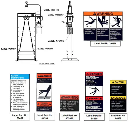 DAKE Force 50DA Single Phase Dura Press - figure 2