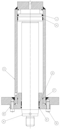 DAKE Force 50DA Single Phase Dura Press - figure 8