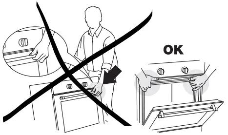 Empara EMPV 24WO08 Built In Gas Oven - CABINET