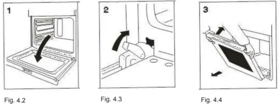 Empara EMPV 24WO08 Built In Gas Oven - DOOR ASSEMBLY