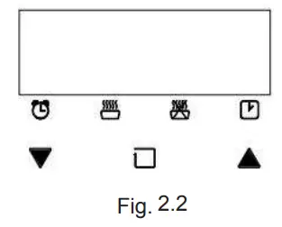 Empara EMPV 24WO08 Built In Gas Oven - Digital Timer