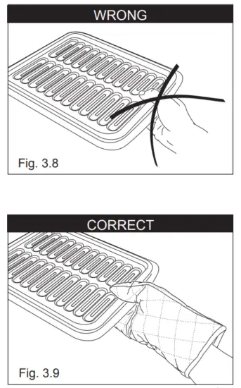 Empara EMPV 24WO08 Built In Gas Oven - broiling pan