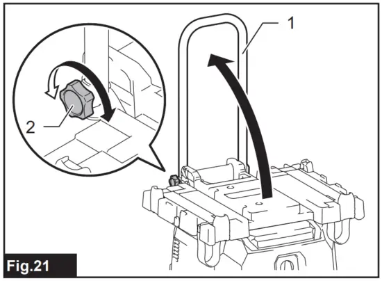 Installing MAKPAC adapter