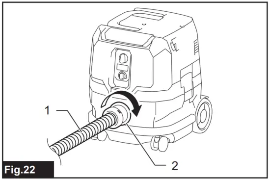 Installing MAKPAC adapter