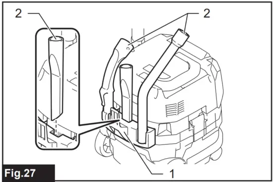 Storage of accessories