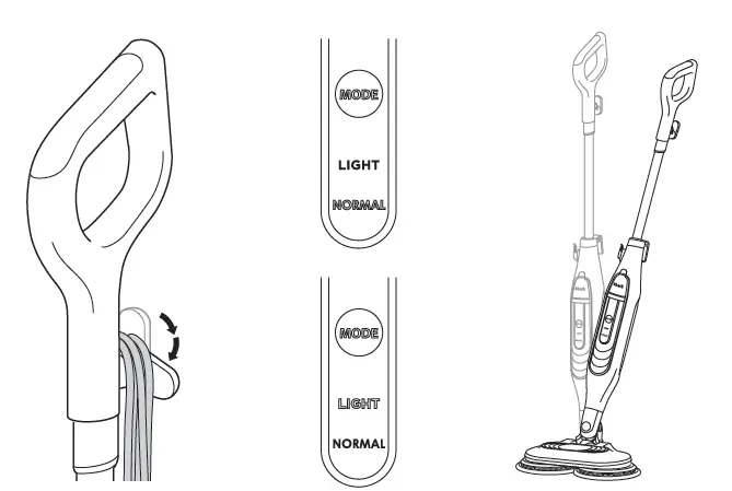 SHARK S7000 Scrubbing & Sanitizing Steam Mop 4