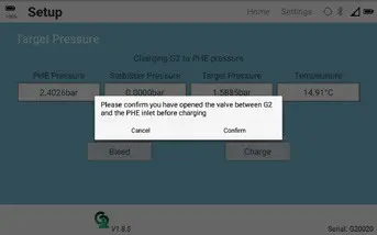 EIT Gappscan Heat Exchanger Qualification & Surface Integrity Detection System - Tablet 11
