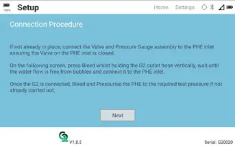 EIT Gappscan Heat Exchanger Qualification & Surface Integrity Detection System - Tablet 8
