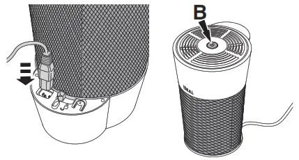 IDEAL AP30 PRO Air Purifier - Power