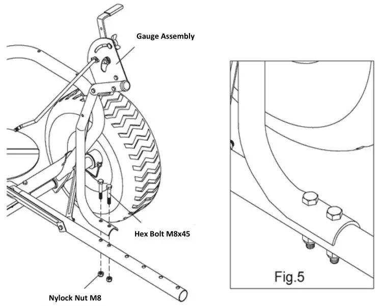 Handy Towed Spreader - ASSEMBLY Step 5