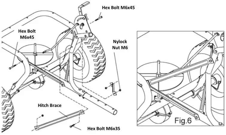 Handy Towed Spreader - ASSEMBLY Step 6