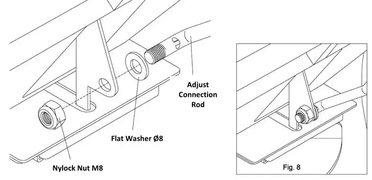 Handy Towed Spreader - ASSEMBLY Step 8