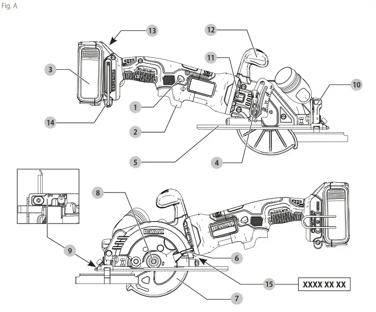 DEWALT DCS571 18V XR 115mm Brushless Compact Circular Saw - Product Overview 1