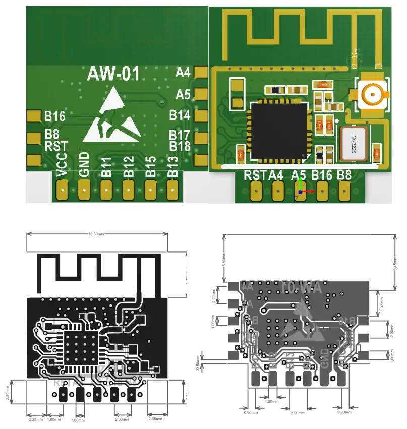 Action Electronics AW 01 80211bg n Wi Fi Module - fig 6