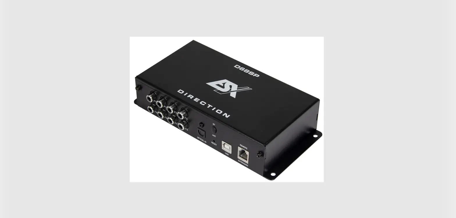 Esx Audio D68sp Digital Sound Processor Instruction Manual