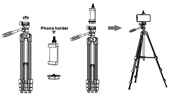 BIGHOUSE LQ-001 Bluetooth Remote Control Shutter fig 11