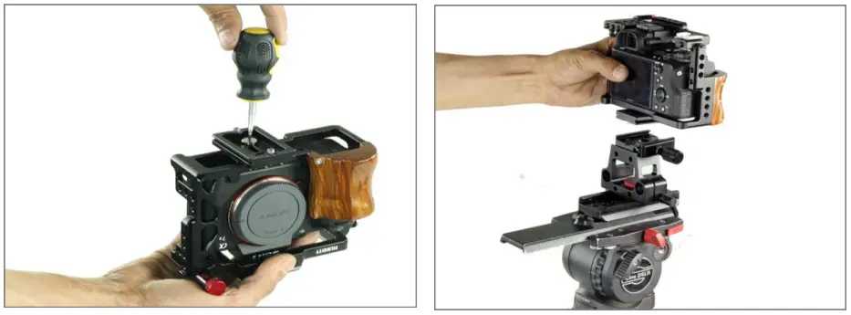 FILMCITY FC A7RS C A7R II Camera Cage - fig4