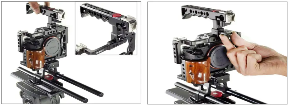 FILMCITY FC A7RS C A7R II Camera Cage - fig6