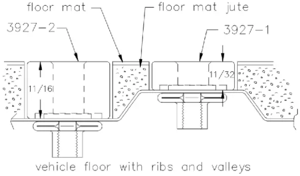 ADRIAN STEEL PARMM 70 Lbs Mercedes Metris Partition A 2