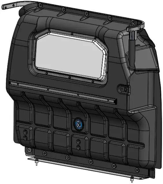 ADRIAN STEEL PARMM 70 Lbs Mercedes Metris Partition