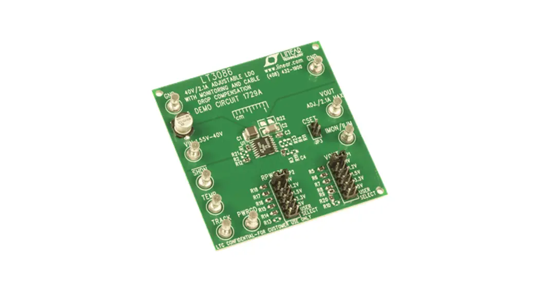 Linear Technology Lt3686edd Demo Circuit 1295a High Desinity Low Noise Power Mod User Guide