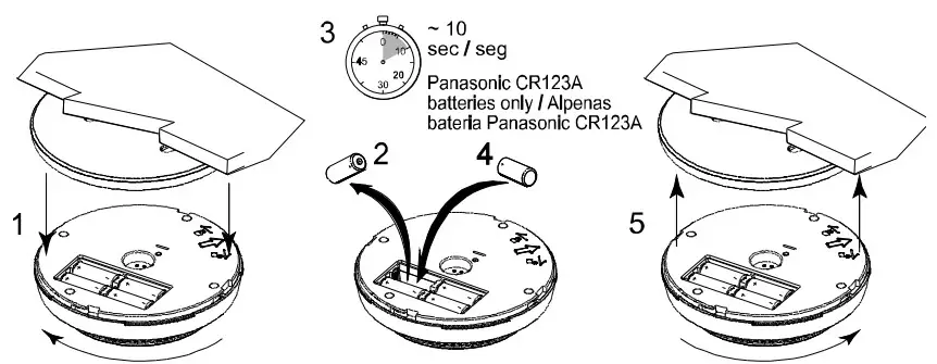 resideo PROSIXCMBOV Combination Smoke and Carbon Monoxide Detector - Fig 5
