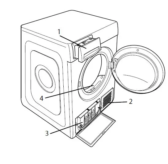 Whirlpool FT M22 Tumble Dryer 9