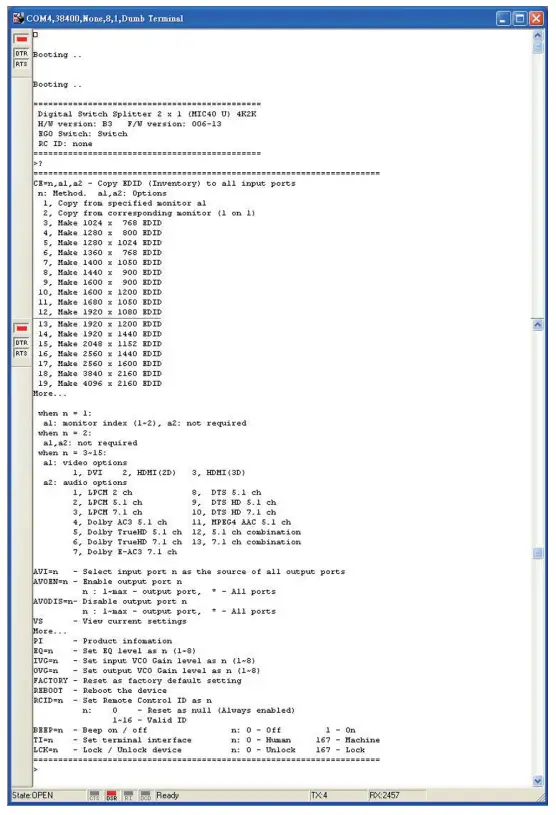 StarTech com VS221HD4KA 2 Port HDMI Automatic Switch 4K - remote control 1