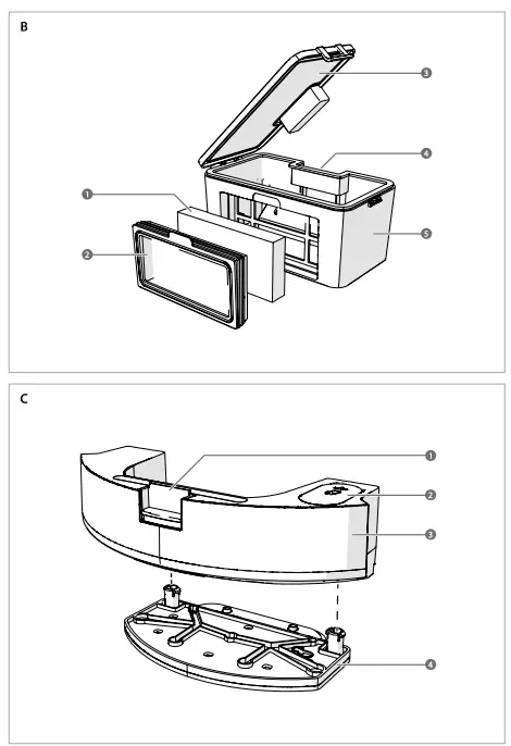 nedis WIFIVCR001CBK Wi Fi Smart Robot Vacuum Cleaner - Figure 1