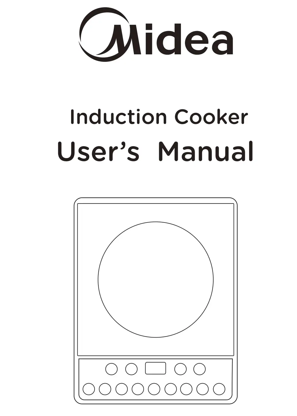 Midea SKY1914 Induction Cooker User Manual