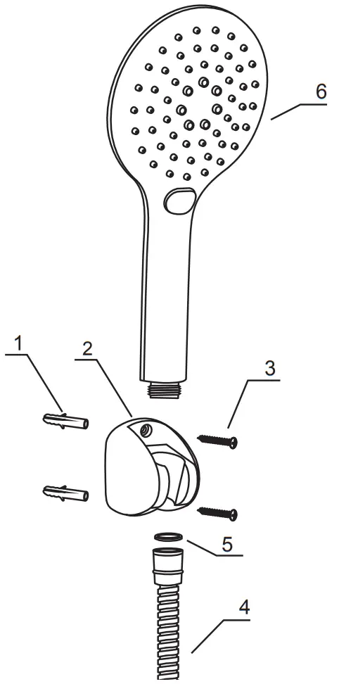 CORNAT TECBE3301 Shower Set - fig