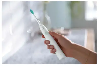 PHILIPS 1100 Series HX3641 Sonic Electric Toothbrush - TechnologyDesigned