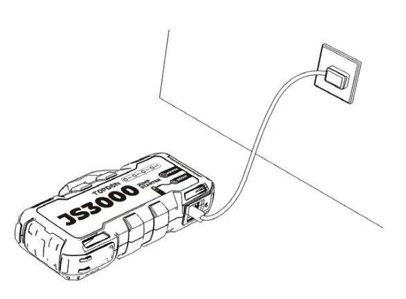 TOPDON-JS3000-JumpSurge 3000-Jump-Starter-fig6