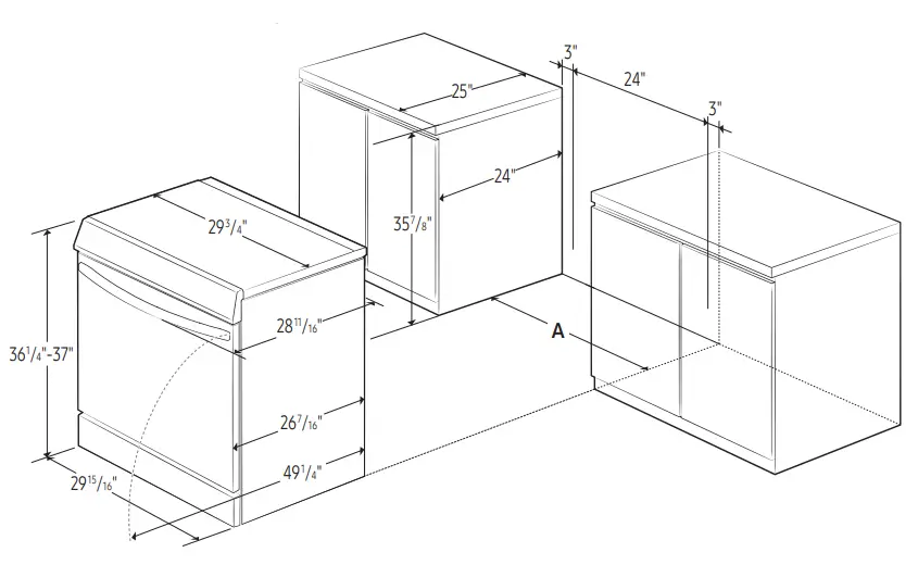 SAMSUNG NX60T8751SS Flex Duo Front Control Slide-in Gas Range with Smart Dial and Air Fry fig 3