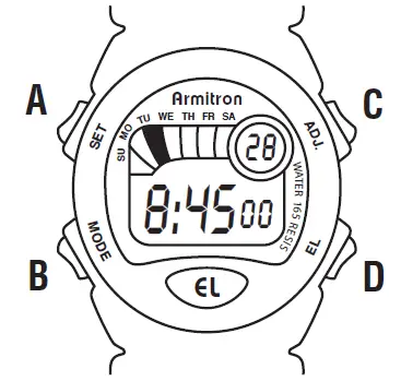 Armitron-40-8095SIL-Tron-WATCH-FIG-1