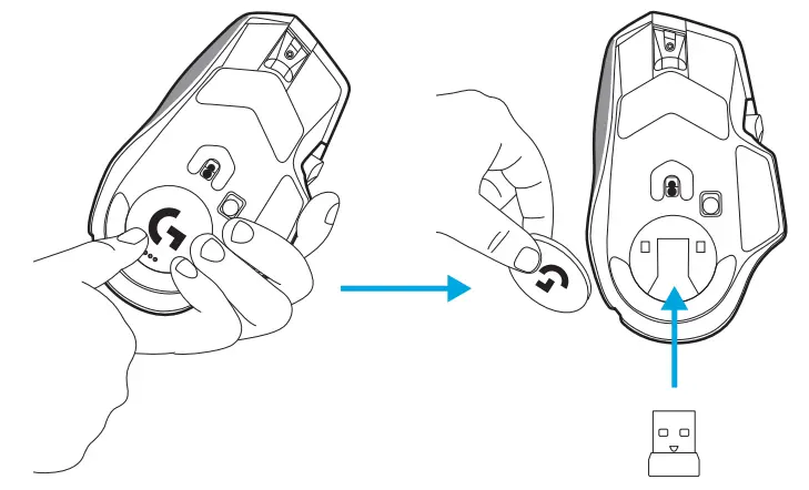 PLUS LIGHTSPEED Wireless Gaming Mouse - Fig 1