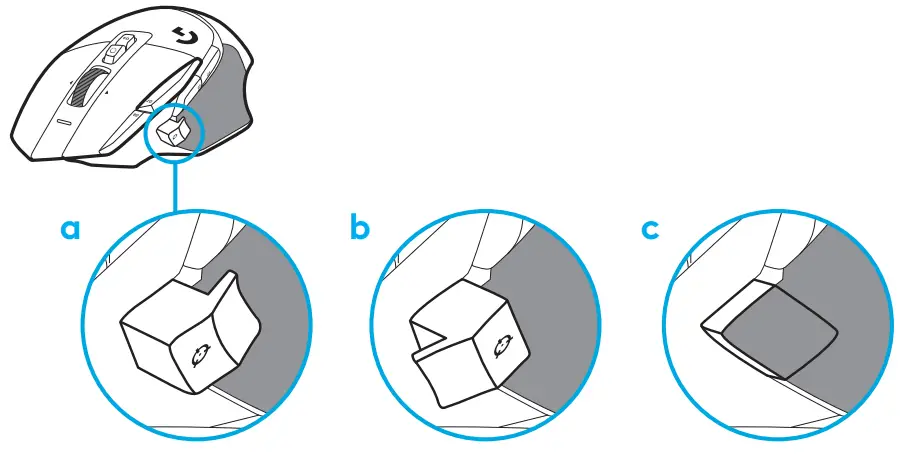 PLUS LIGHTSPEED Wireless Gaming Mouse - Fig