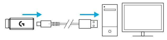 PLUS LIGHTSPEED Wireless Gaming Mouse - USB