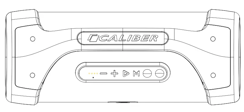 CALIBER HPG 440BT Portable Speakers - fig