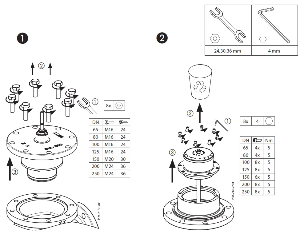 Danfoss DP Control Valve Inserts - fig