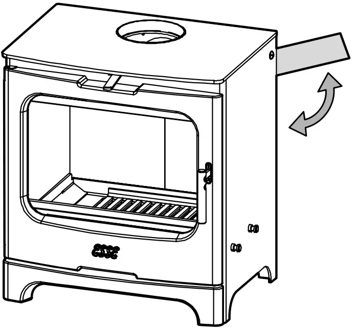 ESSE FPMS30977 705 Wood Burning Stove - Figure 1
