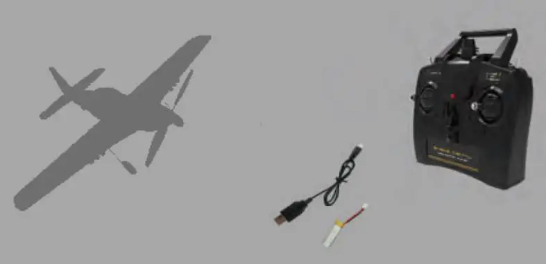 SONIKRC WWII Warbird Series User Manual - Box Contents